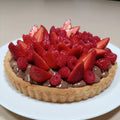 CROSTATA CIOCCOLATO E FRAGOLE