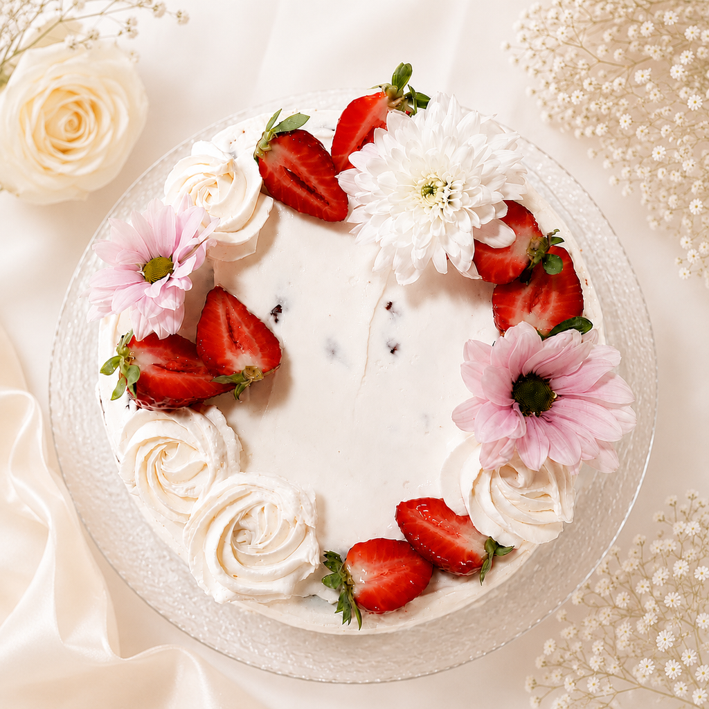 CAKE CON FIORI