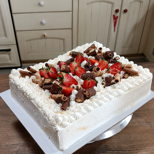 CAKE CIOCCOLATO FRAGOLE E CREMA AL MASCARPONE