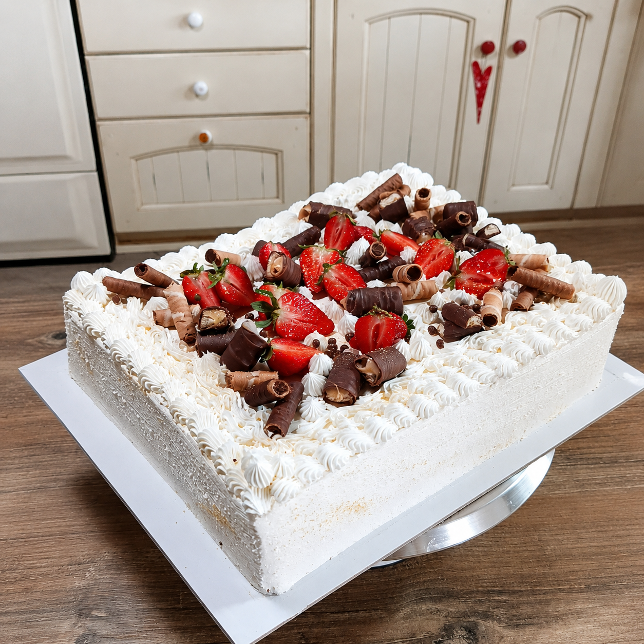 CAKE CIOCCOLATO FRAGOLE E CREMA AL MASCARPONE