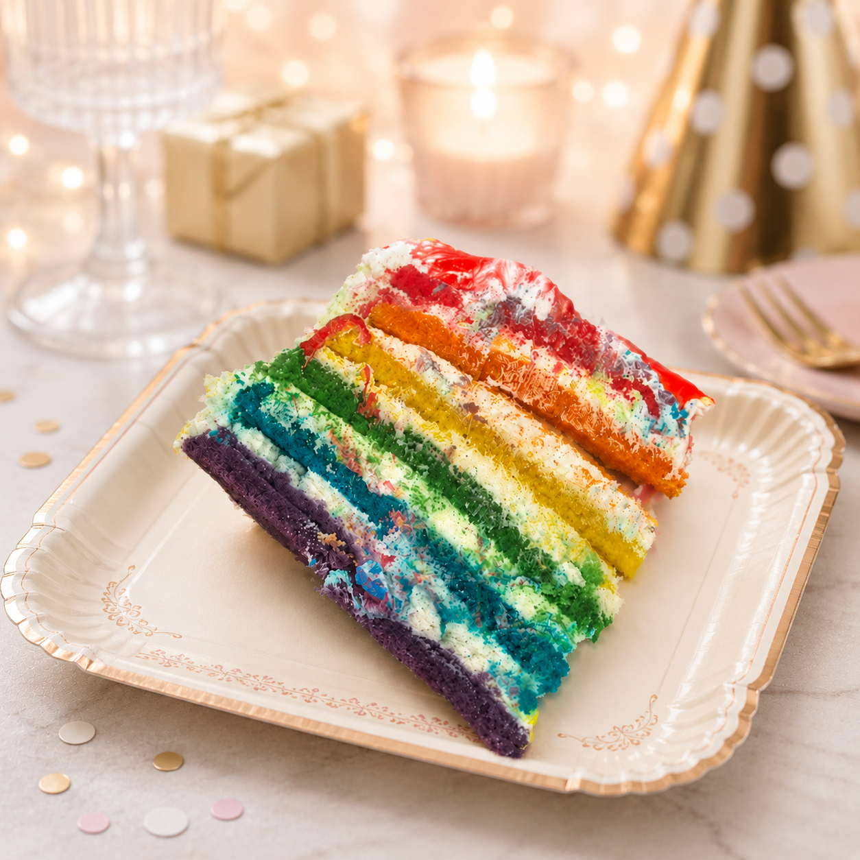 RAINBOW CAKE