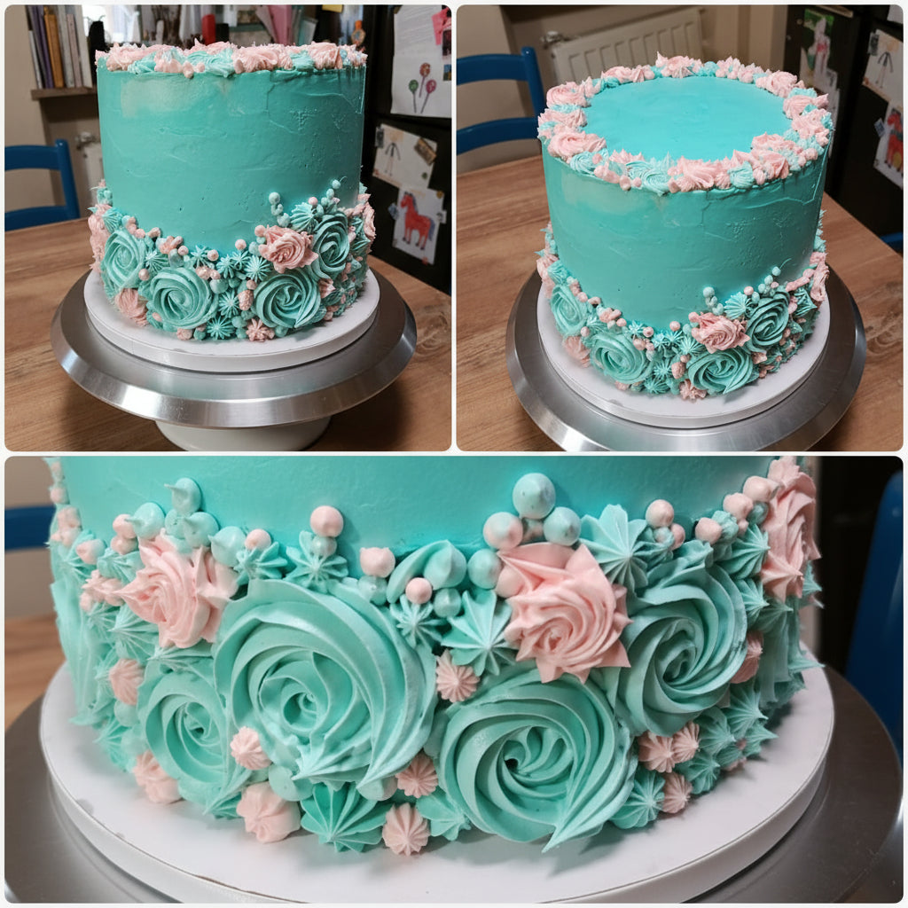 TORTA TIFFANY E ROSA