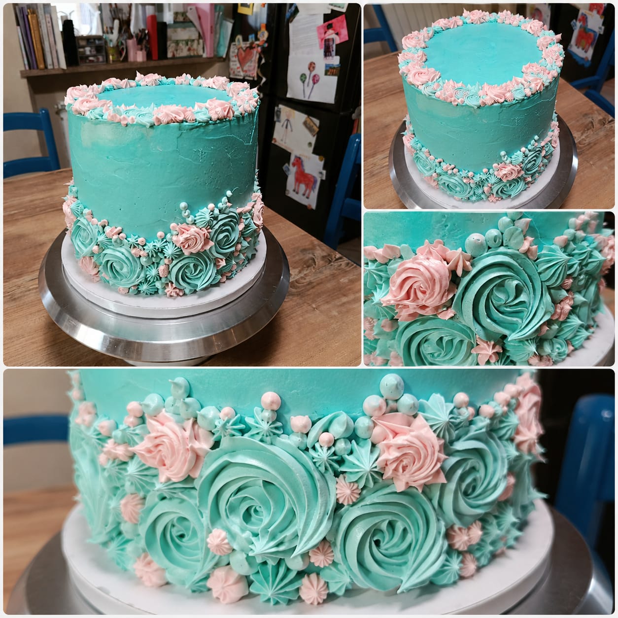 TORTA TIFFANY E ROSA