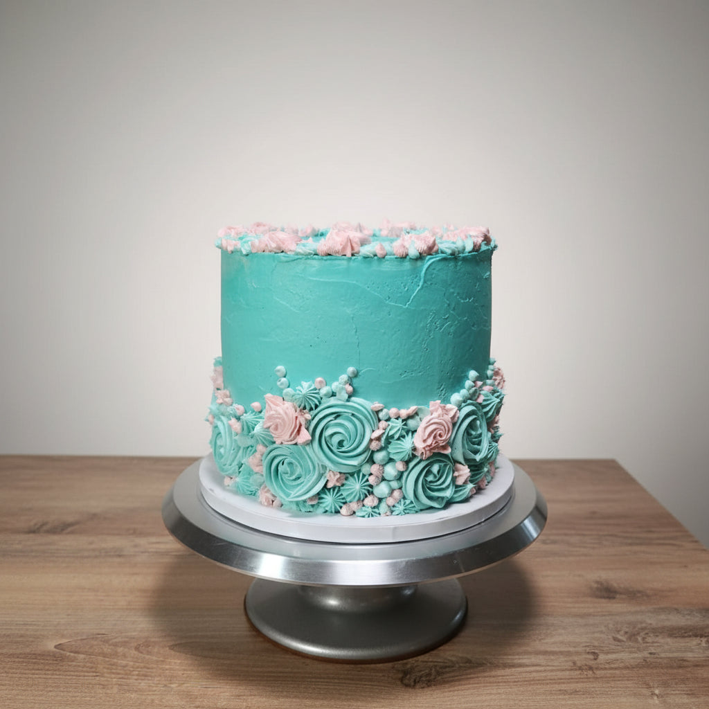 TORTA TIFFANY E ROSA
