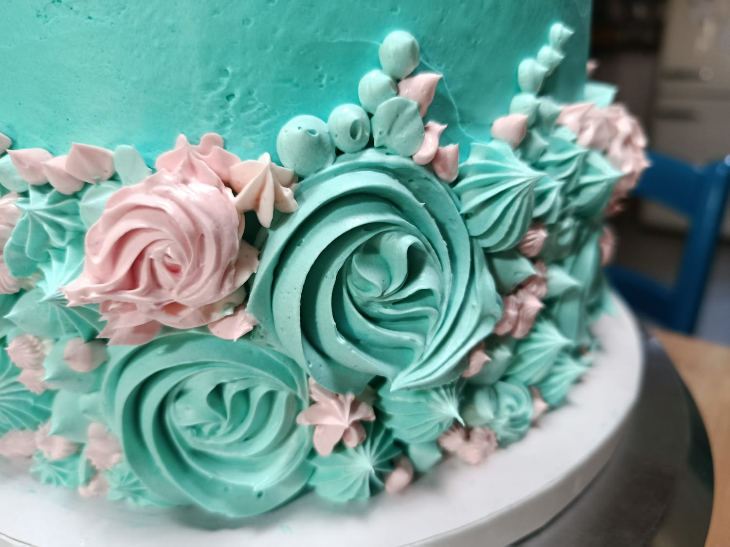 TORTA TIFFANY E ROSA